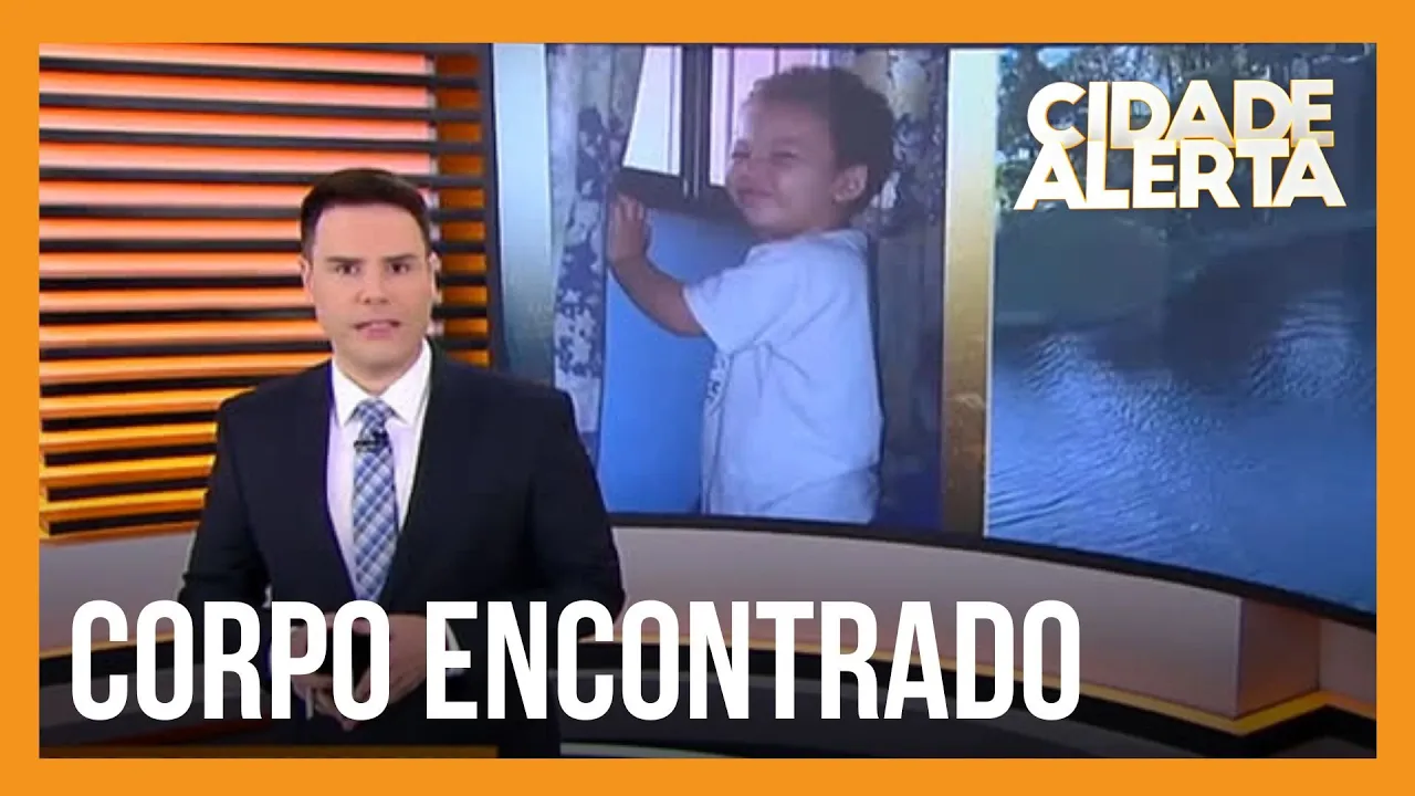 Corpo do bebê Thiago é encontrado boiando no rio próximo ao local em que ele desapareceu