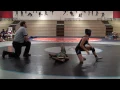 NICE GUILLOTINE PIN Kasey Baynon Wrestling