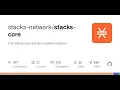 GitHub - stacks--core The Stacks blockchain implementation