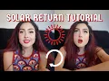 HOW TO READ A SOLAR RETURN CHART IN ASTROLOGY predicitng my year ahead