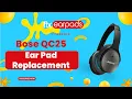 How To Replace Bose Quiet Comfort 25 Ear Pads Bose QC25 DIY Repair TUTORIAL