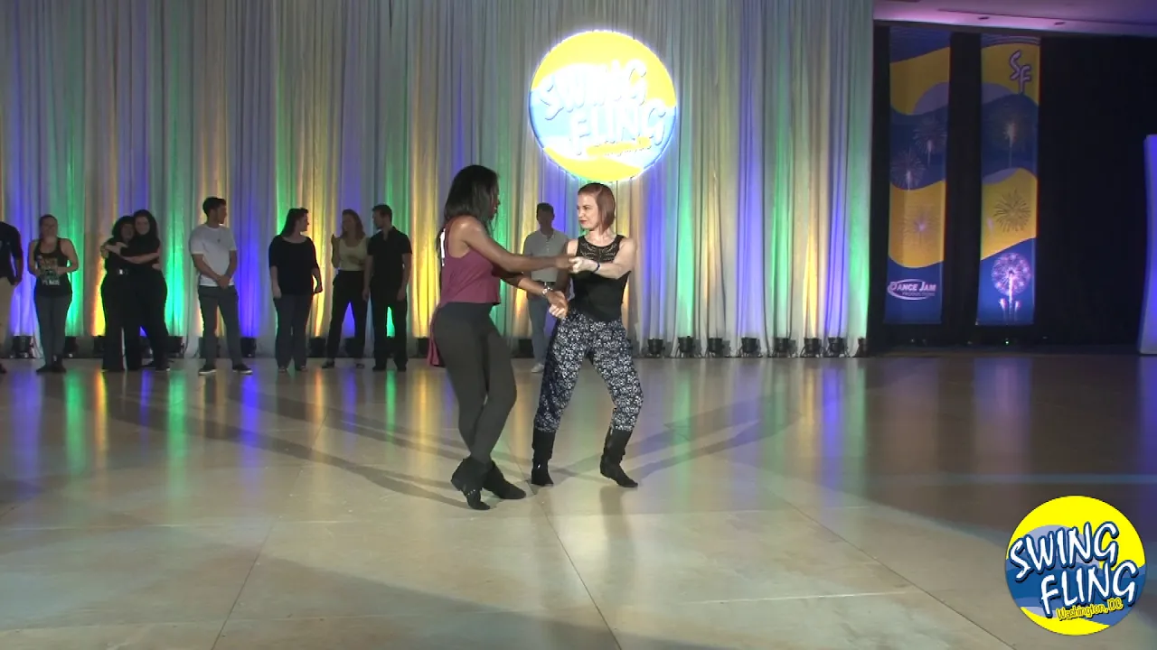 Swing Fling 2018 Switch It Up Erica Smith & Caitlin Massart