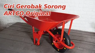 characteristics of the original artco wheelbarrow