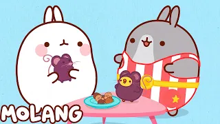 Molang & Piu Piu | Mister Muscles | Funny Cartoon Videos | HooplaKidz Tv