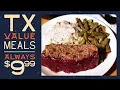 9 99 Texas Value Meals