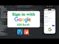 How to Add Google Sign-In Login to iOS Apps Swift Xcode 26 Tutorial