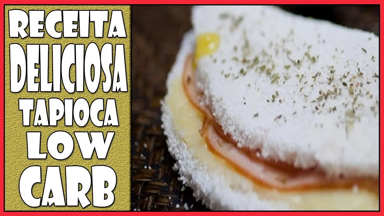 RECEITA DE TAPIOCA LOW CARB