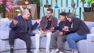 ولااااا   مش هتصدق محمد رضوان عمل إيه لما اتعصب على ولاده في استوديو معكم منى الشاذلي دندنها