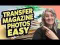 Transform Magazine Pages into Stunning Art Wood Canvas Paper