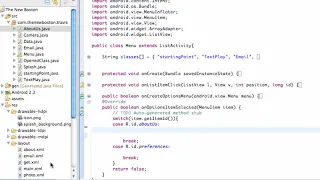 Android Developing Applications Tutorial 53 Text Activity with Theme