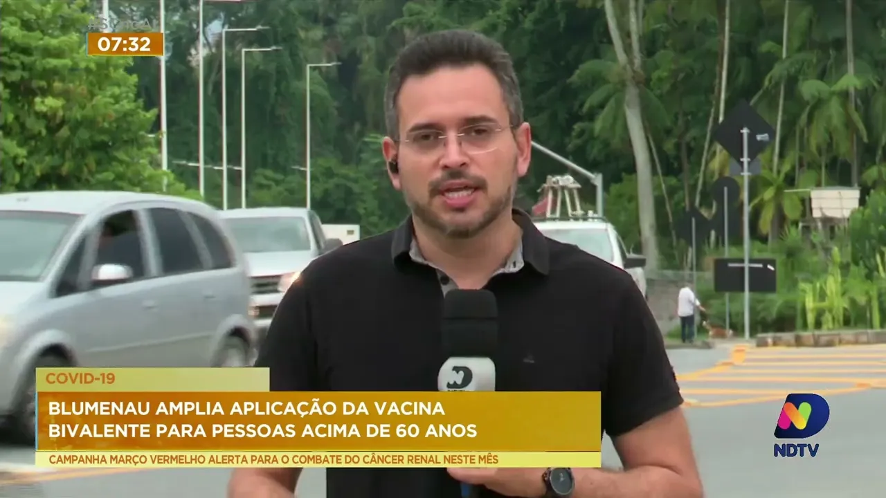 Blumenau amplia vacinação bivalente contra a Covid-19 aos maiores de 60 anos