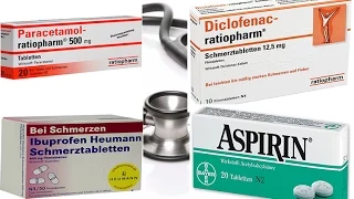 Gefährliche Schmerzmittel: Wie sehr schaden Ibuprofen, Diclofenac, ASS unserem Herzen? NSAID | NSAR. 