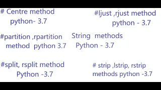 Lecture 24 - Strings part