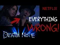 Death Note 2017 Everything WRONG with Death Note Movie - Netflix Original