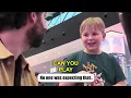Kid sings Take Me To Church and SHOCKS the whole airport 😍 (with @bjarne.official)