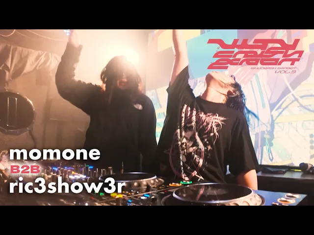 momone b2b ric3show3r at W4VCRASH EXP0RT, Tokyo 2026 artwork