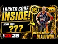 FREE GOAT LOCKER CODE HAKEEM OLAJUWON GAMEPLAY IN NBA2K26 MyTeam HE IS INSANE