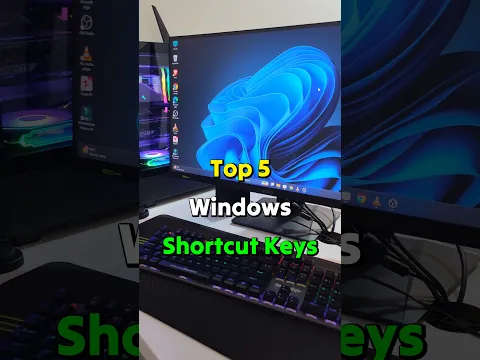 Top 5 Windows Shortcut Keys #shorts #shortcutkeys #windows #computer #laptop