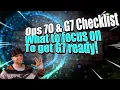 Ops 70 G7 Checklist What to do to prepare your account for G7 in Star Trek Fleet Command