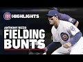 Cubs First Baseman Anthony Rizzo Fielding Bunts