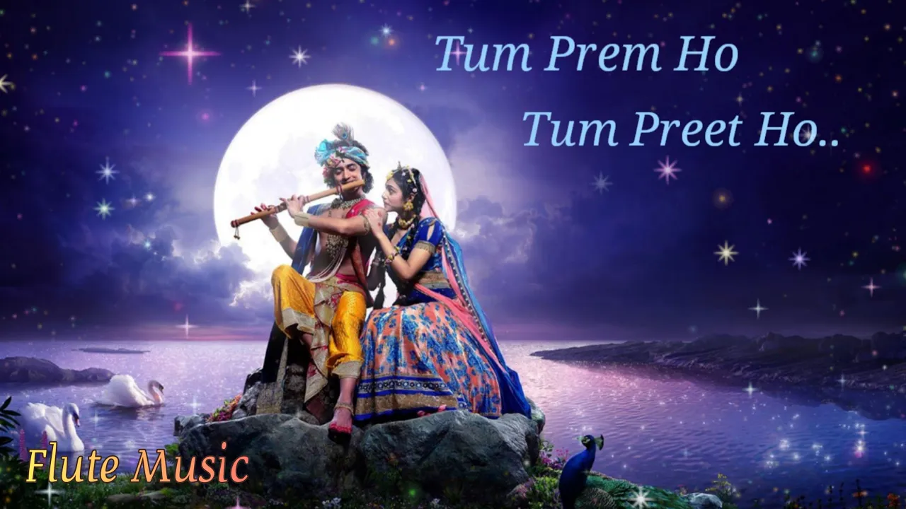 Tum Prem Ho Tum Preet Ho | Flute Version | Radha Krishna | Best Radha Krishna Music-  No Copyright