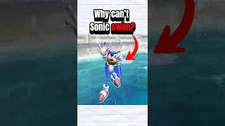 لماذا لا يستطيع سونيك السباحة 