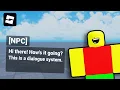 How to make a DIALOGUE System Roblox Studio