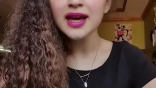 شوفوا صوت ساندرا الحجاج من غير فلاتر بس صوته جميل جدا 