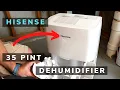 How to Setup Hisense 35-Pint Dehumidifier
