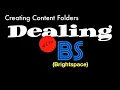 Dealing with Brightspace - Creating Modules