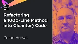 Refactoring a 1000-Line Method into Clean er Code