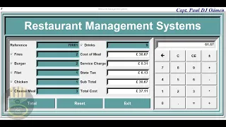 How to Develop Restaurant Management System in Python - Full Tutorial