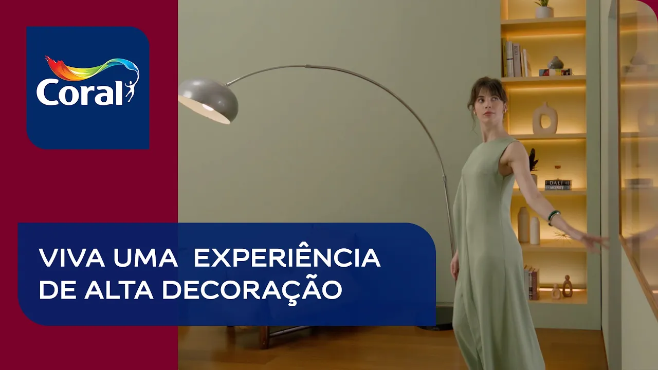 Tintas Coral — Coral - Decora Matte Extra Fosco Paint (YouTube video ad)