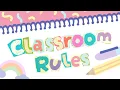 Classroom Rules for Preschool Back To School
