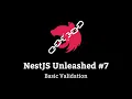 NestJS Unleashed - Basic Validation