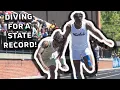 A DIVE At The Line Determines Georgia 7A Boys 400m State Champion And New State Record-Holder