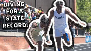 A DIVE At The Line Determines Georgia 7A Boys 400m State Champion And New State Record-Holder