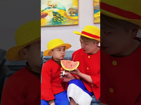 这是治疗不想喝药的最佳方法#海贼王#路飞