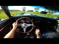 1968 Chevrolet Camaro SS RS Pack L88 427 V8 - 4 Speed Manual POV Test Drive