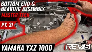 YXZ 1000R Engine Build Part 2 Bottom-End Bearing Assembly POV