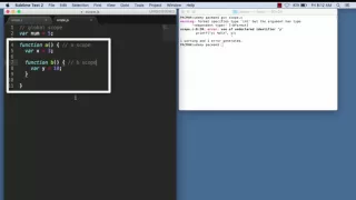 JavaScript Scope Part 1