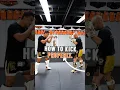Download Lagu How to KICK properly in Muay Thai⬆️ #muaythai #mma #martialarts #fightsports