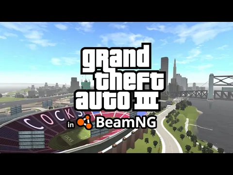 GTA 3 Liberty City in BeamNG - Trailer
