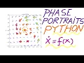 Plot Phase Portraits of Dynamical Systems and State-Space Models in Python