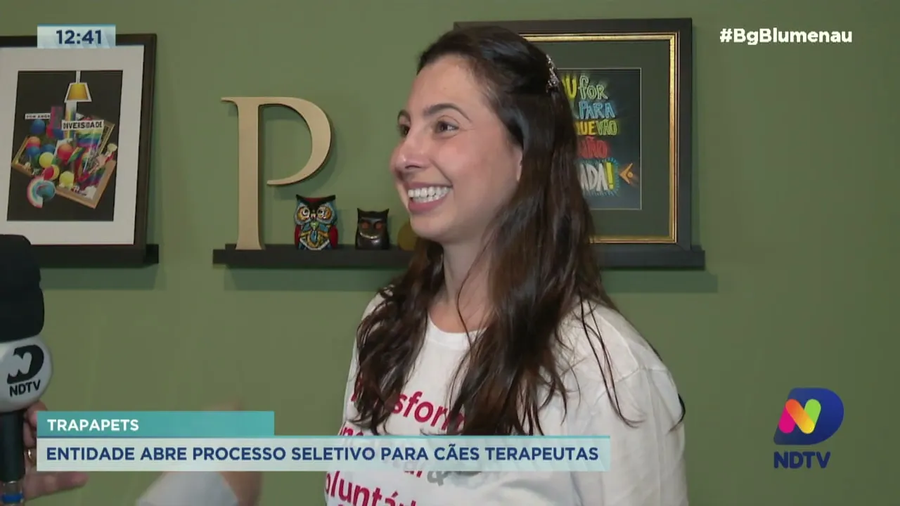 Trapapets: entidade abre processo seletivo para cães terapeutas