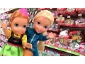 Toy Hunt with Elsa Anna toddlers Lots of toys and dolls Playing