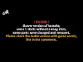 Ella Langley - Loving Life Again (SLOW acoustic karaoke)