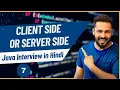 Java interview question and answers JAVA is Client side or Server Side scripting Language