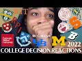 WAITLISTED FROM EVERY IVY College Decision Reactions 2022 Ivies CMU UMich