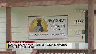 Veterinarians are very difficult to bring to the area Spay Today future uncertain